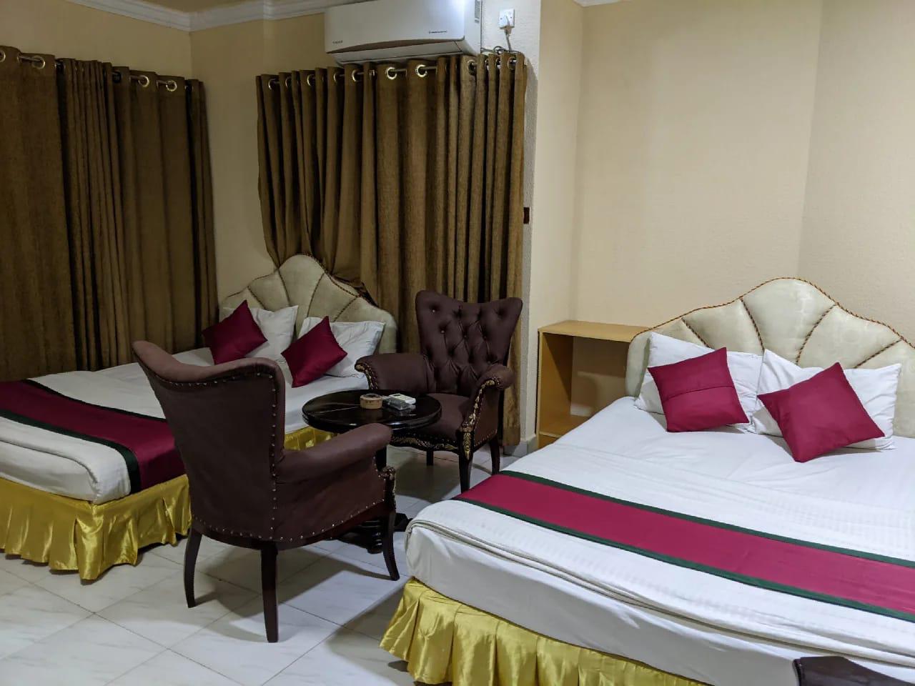 Spacious Double-Bed Room at Reyadha International, Cox’s Bazar Spacious Double-Bed Room at Reyadha International, Cox’s Bazar